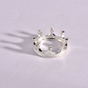 Crown Sterling Silver Ring